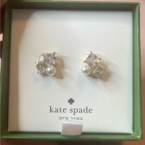 Kate Spade Victoria Clear/Gold
Post Earrings